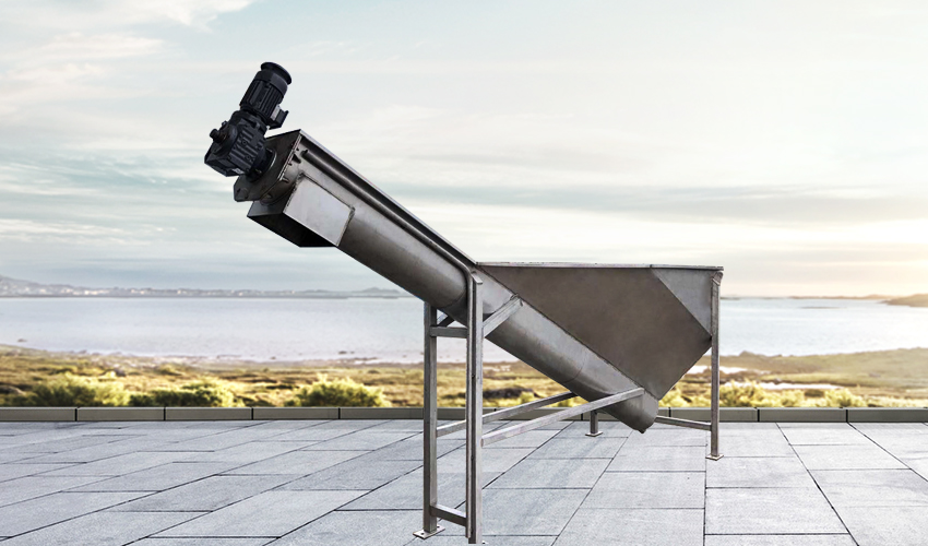 LSSF型螺鏇式砂水分離(li)器