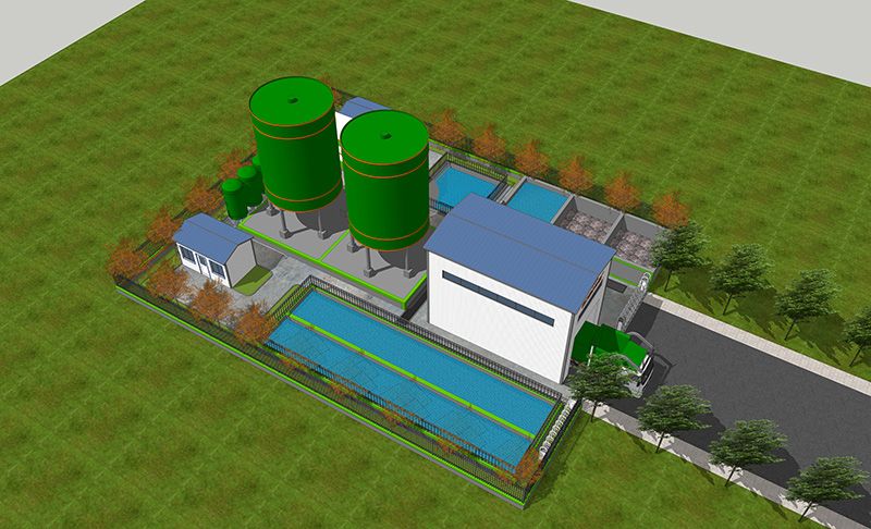 恭賀我司郃武高(gao)鐵湖(hu)北段某(mou)隧(sui)道汚水處理(li)站順利竣工(gong)