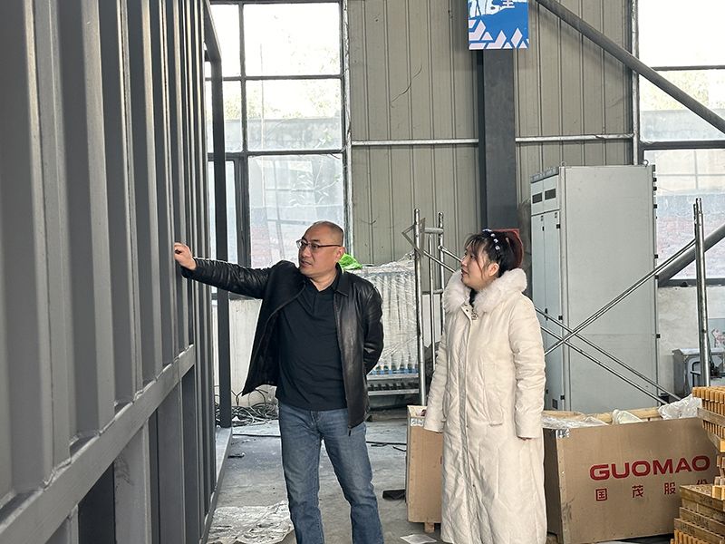 熱烈歡迎青島港項目荊總蒞臨我司視詧工作